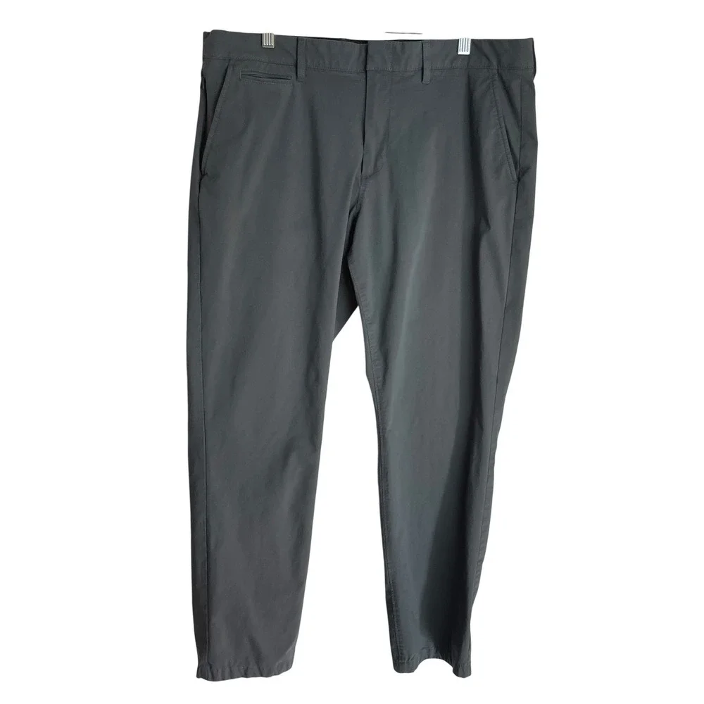J Crew Mens Tech Pant Size 36 Slate Blue 770 Straight Fit Stretch Gorpcore